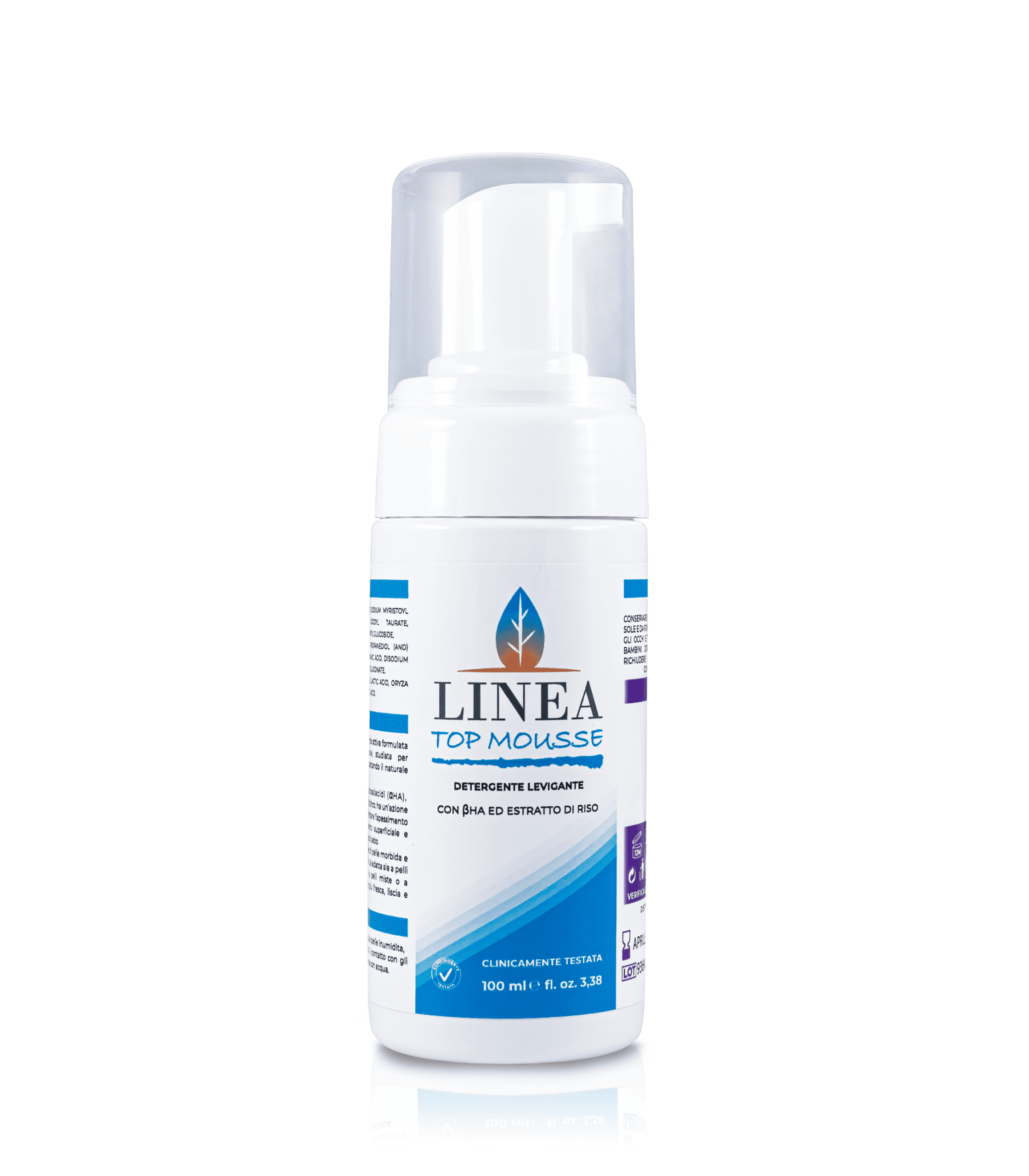 Linea Top Mousse Detergente Levigante